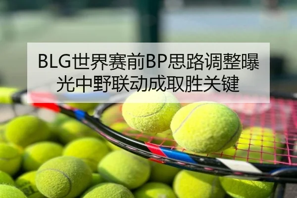 BLG世界赛前BP思路调整曝光中野联动成取胜关键